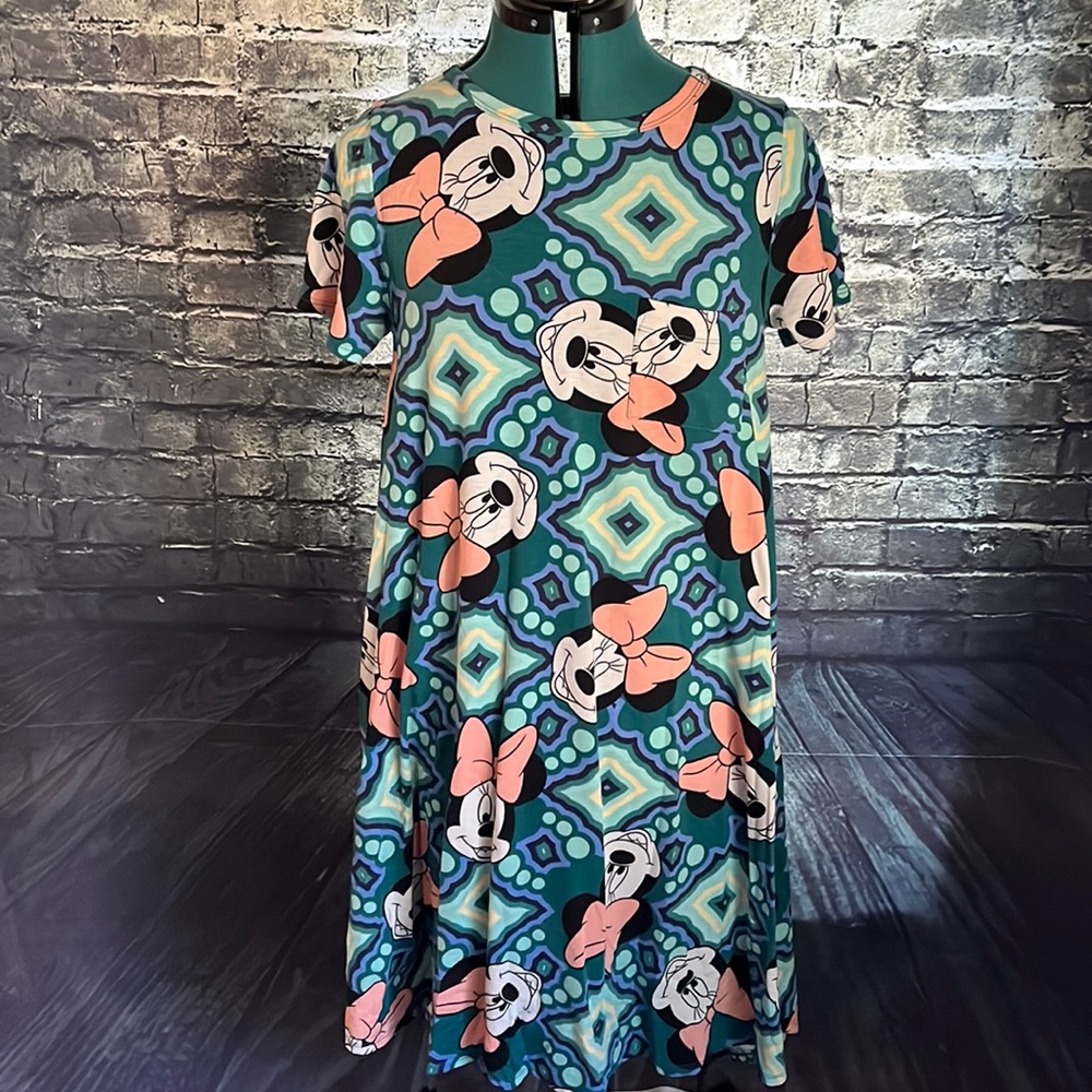 Lularoe Carly Minnie Mouse dress